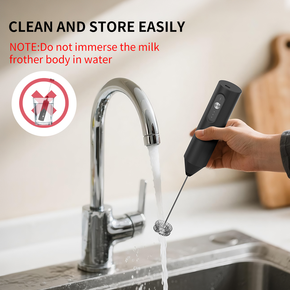 White Multi-function USB Elect - Electric Milk Frother Handheld 评论和价格